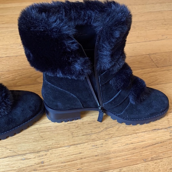 TALBOTS/UNISA WOMENS SUEDE BOOTS - Picture 4 of 5